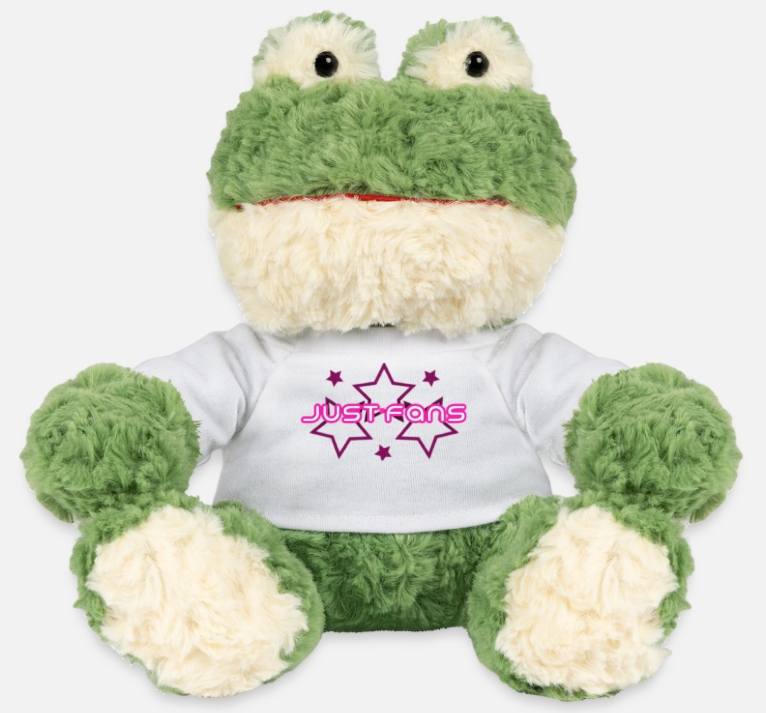 Just Fans MiniFeet Cuddly Toy® Frog Torge